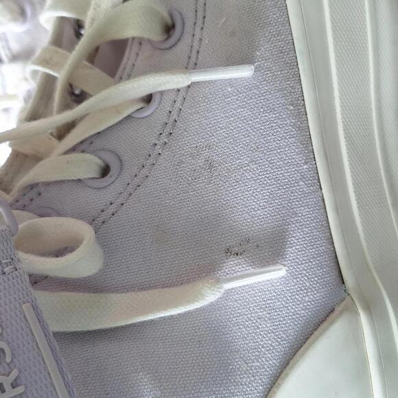 Converse Lavender Purple Platform Sneaker Size 6 - Picture 7 of 9